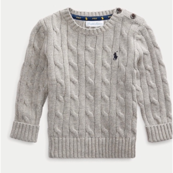 Polo Ralph Lauren Other - Polo Ralph Lauren Cotton Cable Knit Sweater